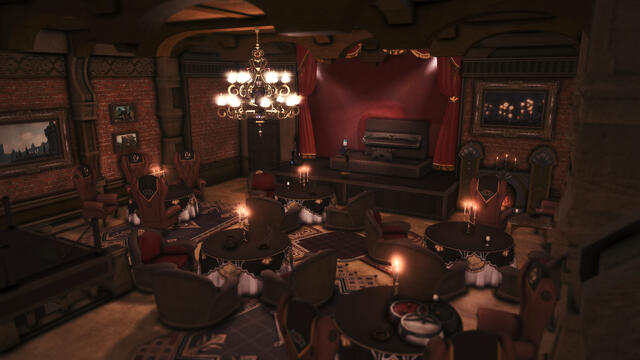 Eight-Bar stage and lounge